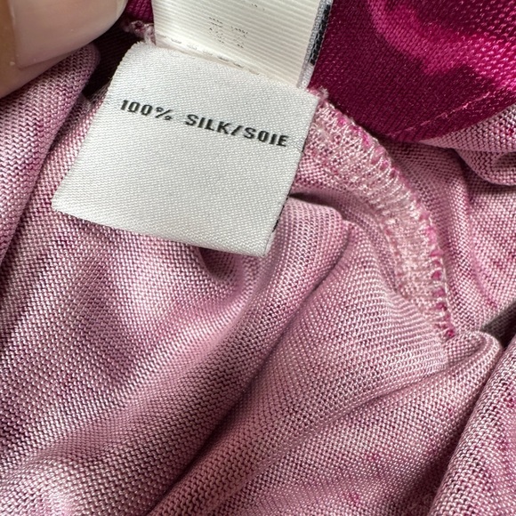 Diane Von Furstenberg DVF 100% Silk Julian Two Grain Pink Wrap Mini Dress Size 0 - Picture 16 of 16